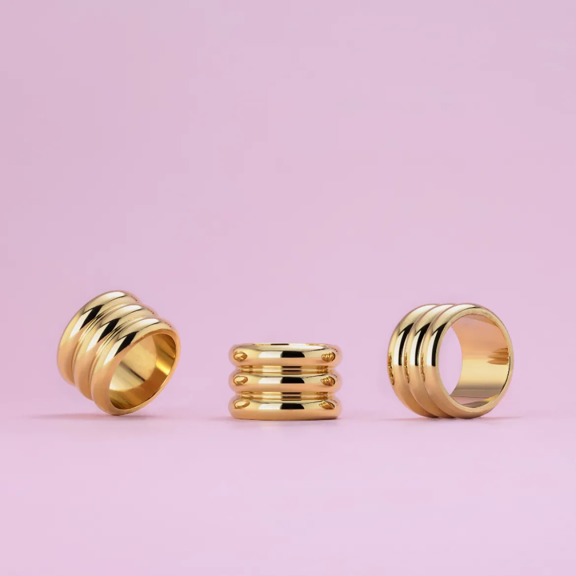 Me, Myself, and I Ring Roségold