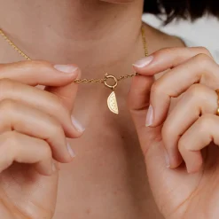 Melony Rope Chain Necklace Set Gold