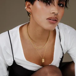 Midnight Lover Necklace Gold