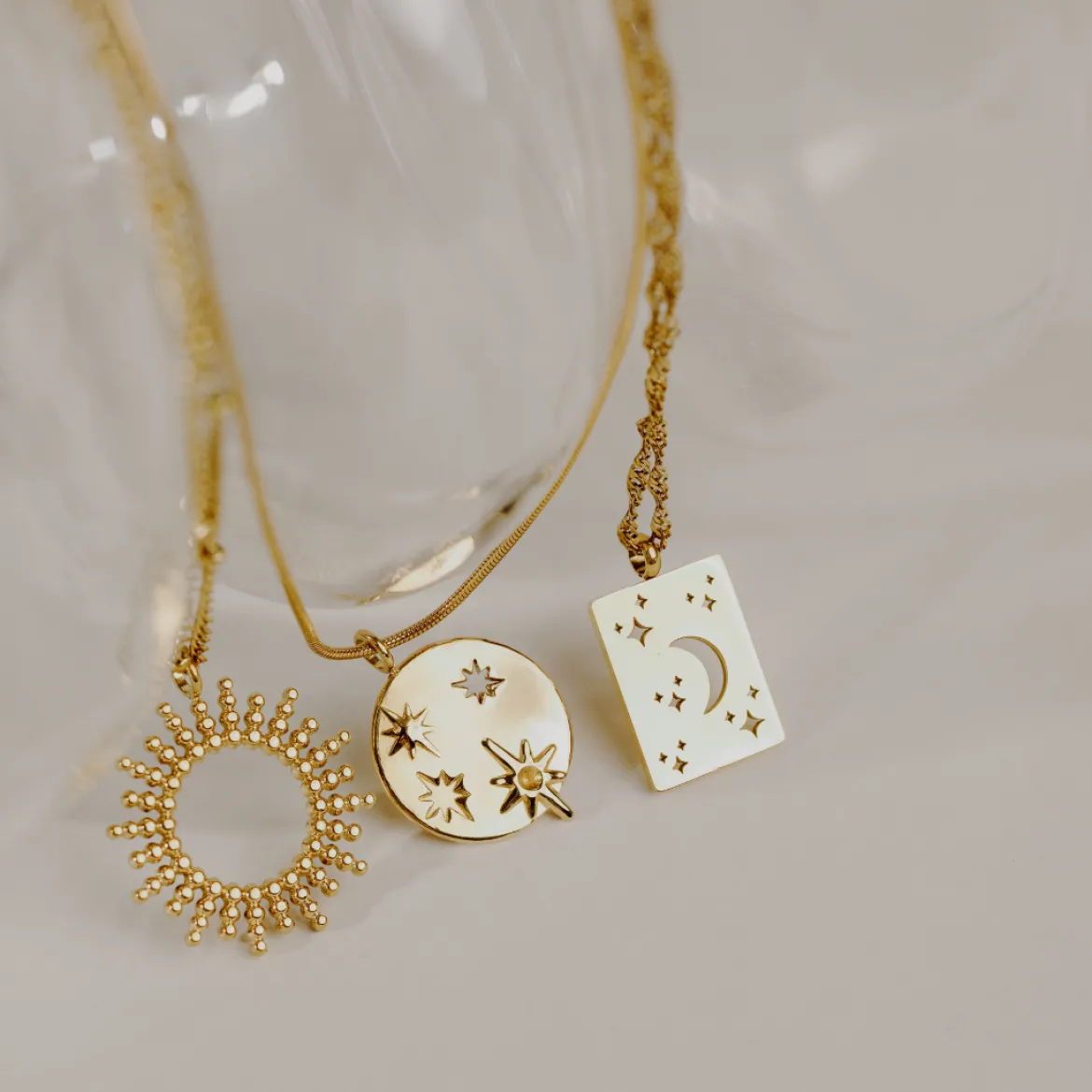 Midnight Lover Necklace Silber