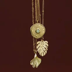 Moss Necklace Silber