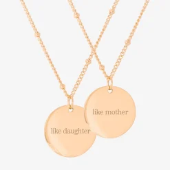 Mother u0026 Daughter Necklace Bundle Roségold