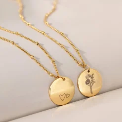 Mother u0026 Daughter Necklace Bundle Silber
