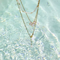 Ocean Find Y-Necklace Gold