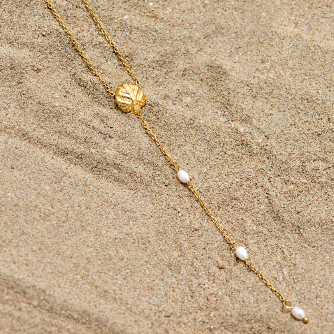 Ocean Lovers Y-Necklace Roségold