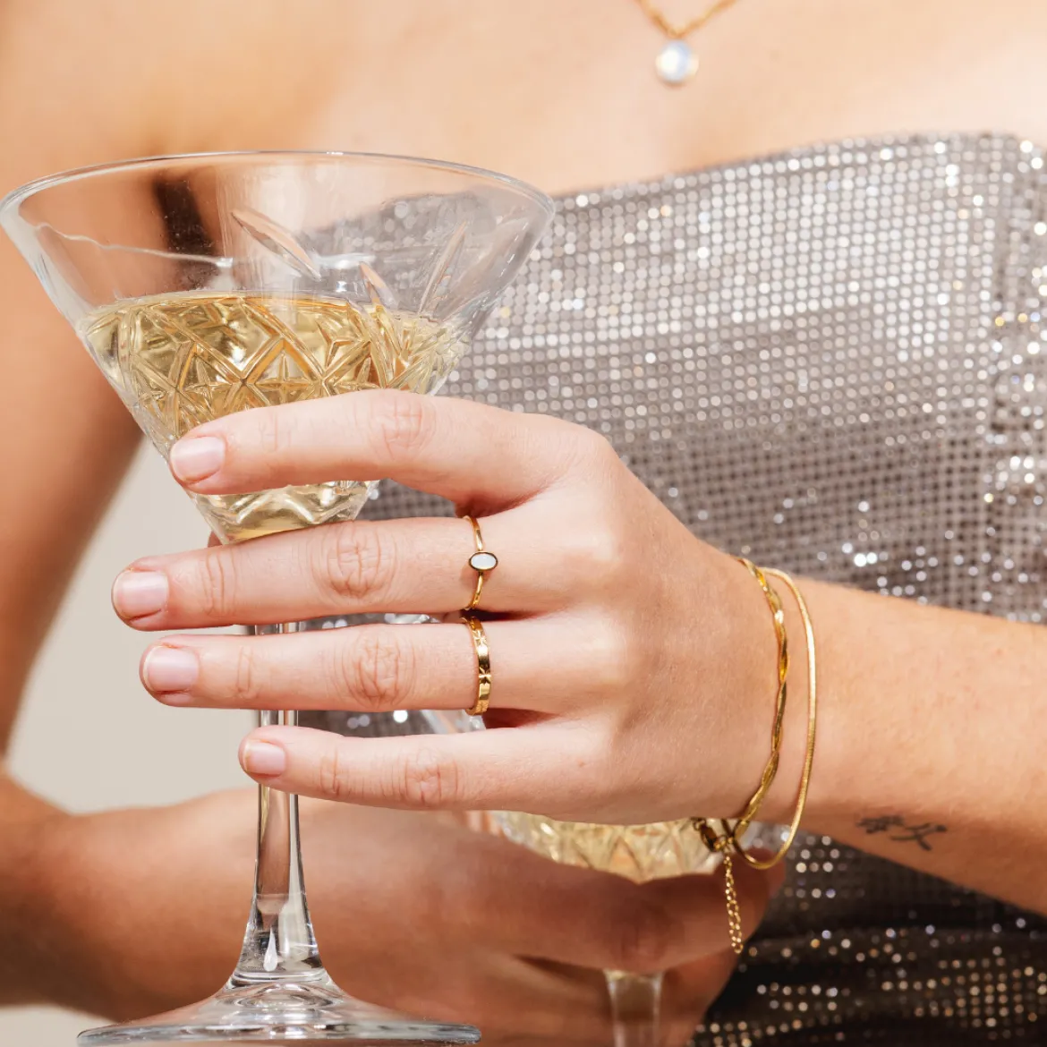 Oval Ring Roségold