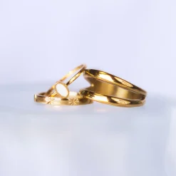 Oval Ring Silber