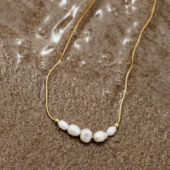 Pearlessence Choker Roségold