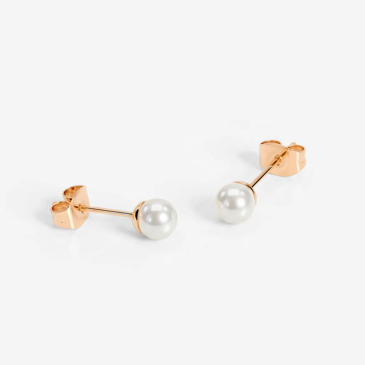 Pretty Pearl Studs Roségold