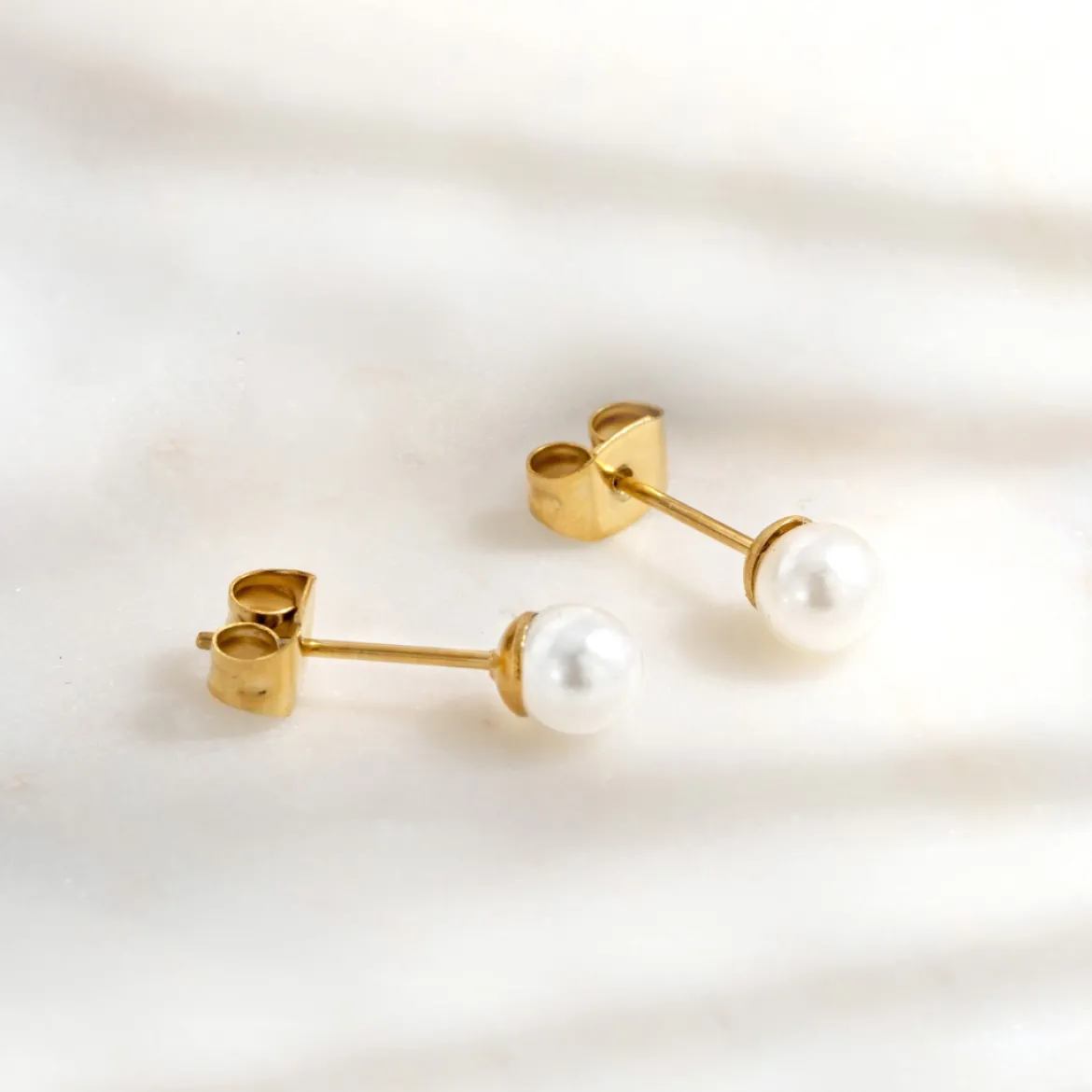 Pretty Pearl Studs Roségold