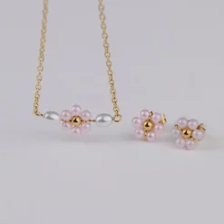 Pretty Pink Daisy Bundle Gold