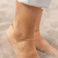 Puebla Anklet Gold