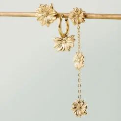 Pure Petal Studs Silber
