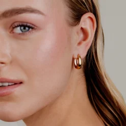 Seeker Hoops Small Roségold