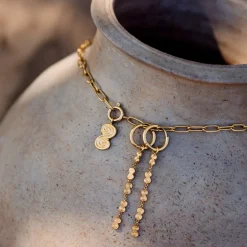Serpent's Whisper Hoop Set Small Roségold
