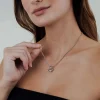 Shorty Rope Chain Necklace Set Silber