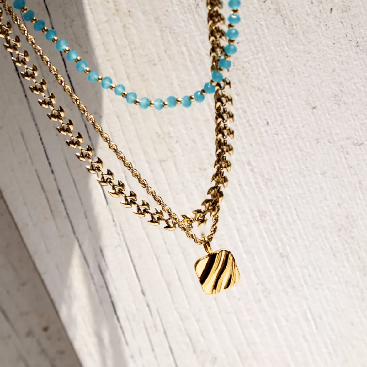 Sounds of the Sea Necklace Roségold