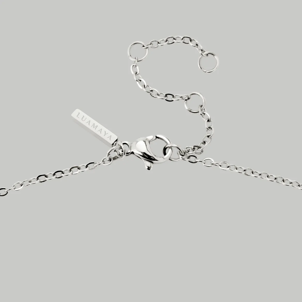 Spring Bling Necklace Silber
