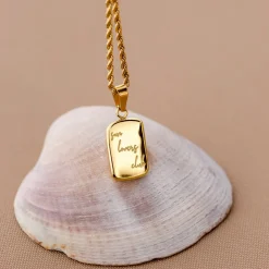Sun Lover Pendant Necklace Roségold