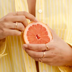 Sun Ray Ring Roségold