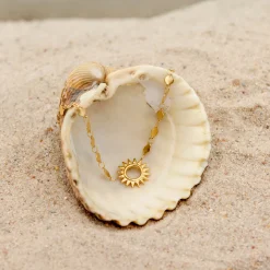 Sunny Side Up Necklace Roségold