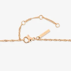 Sunny Swirl Necklace Roségold