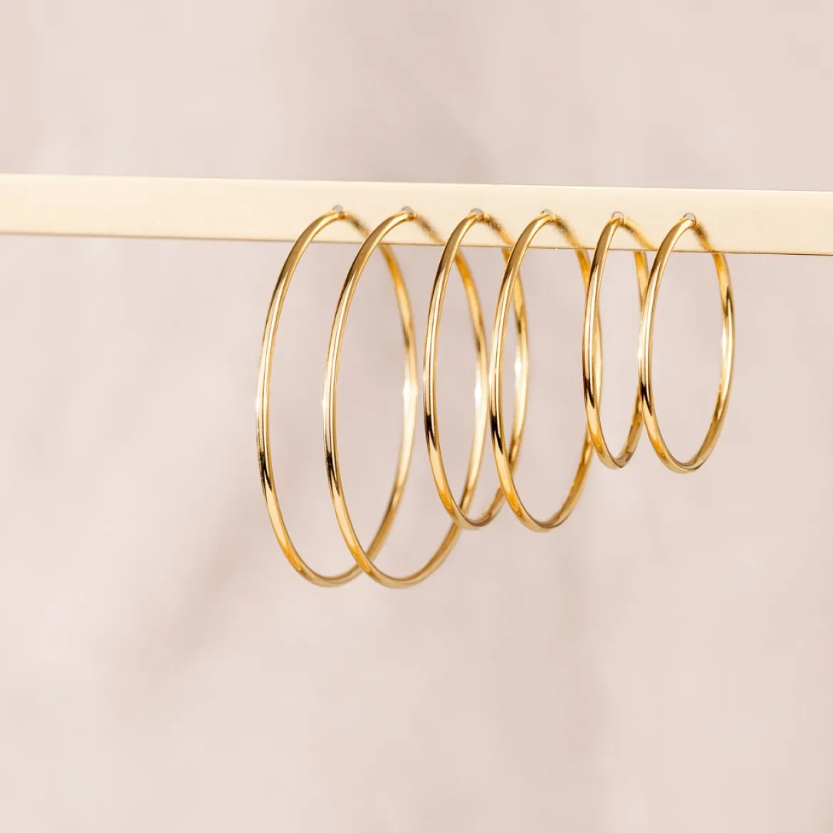 Super Maxi Hoops Roségold