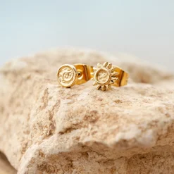 Sweet Swirl Studs Silber