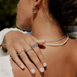 Swirl Ring Silber