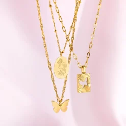 Tender Grace Necklace Roségold