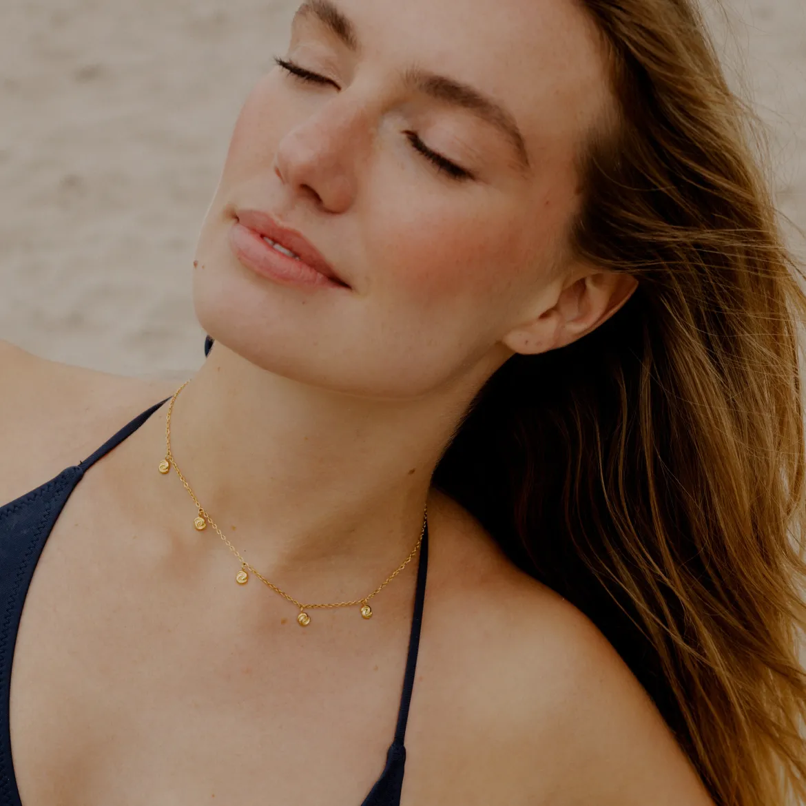 Tides of Time Choker Gold