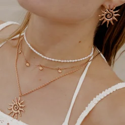 Tides of Time Choker Roségold