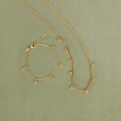 Tiny Beads Bracelet Roségold