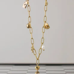 Treasure Box Necklace Silber