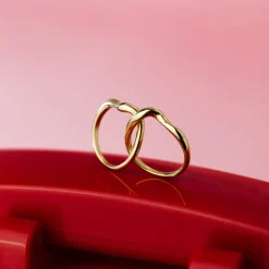 Twinsies Ring Gold