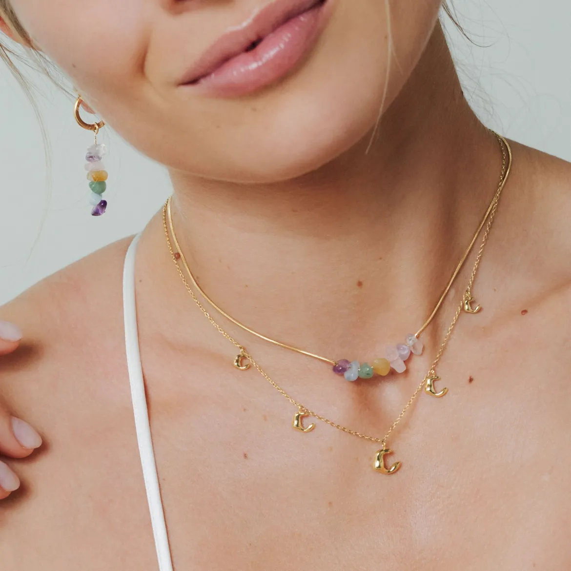 Vivid Visavie Choker Gold