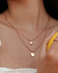 When Life gives you Lemons Necklace Roségold