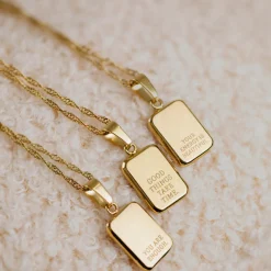 Your energy is beautiful Necklace Gold