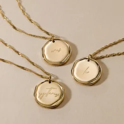 Zodiac Necklace – Aries / Widder Roségold