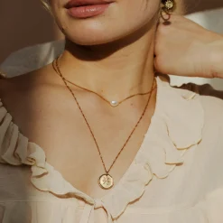 Zodiac Necklace – Pisces / Fische Roségold
