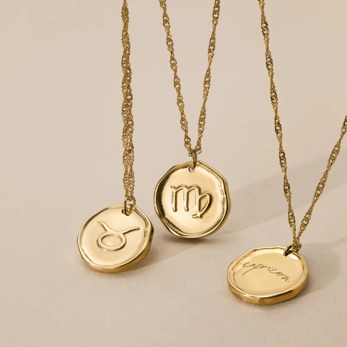 Zodiac Necklace – Taurus / Stier Silber