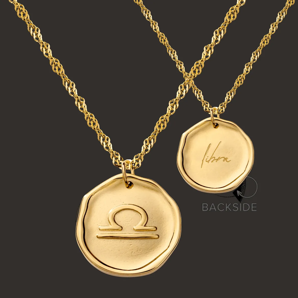 Zodiac Necklace Gold - Steinbock