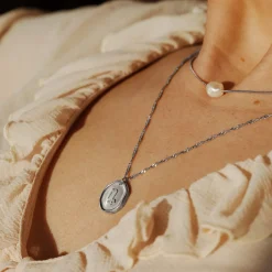 Zodiac Necklace Silber - Steinbock